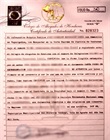 Certificado de Autenticidad