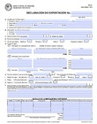 Declaración de Exportación