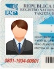 Documento de Identidad