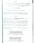 Acuerdo de nombramiento del Titular de la Institución vigente
