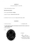 Apostilla del certificado de registro de sociedad extranjera