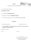Traducción aprobada de apostilla